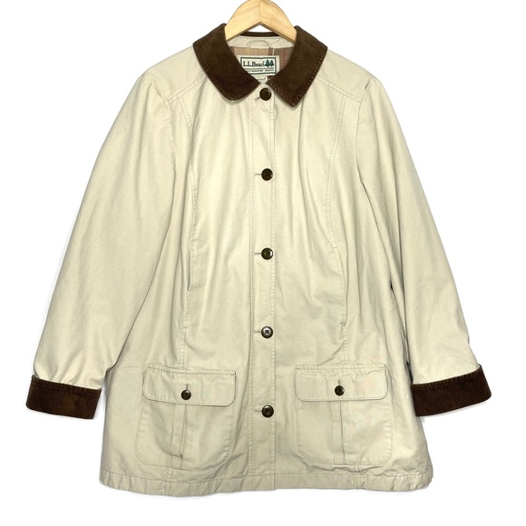 L.L. Bean Jackets & Blazers - L.L. Bean Adirondack Barn/Chore/Utility Jacket Canvas/Corduroy- Women’s Sz 1X